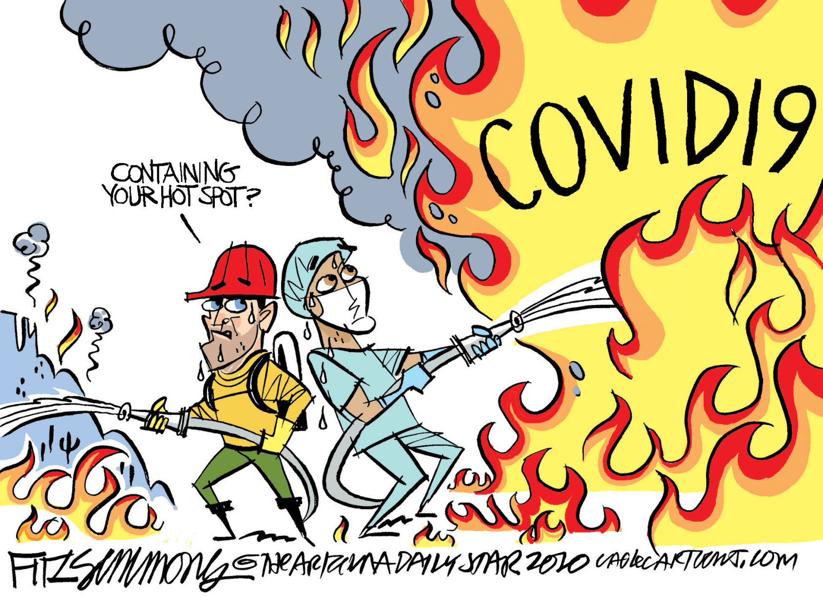 Daily Fitz Cartoon: Containment